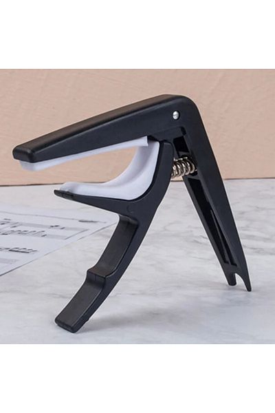 Choice Black Universal Guitar Capo Guitarra Tuning Clamp Key Zinc Alloy Metal Capo For Acoustic Classic Ele