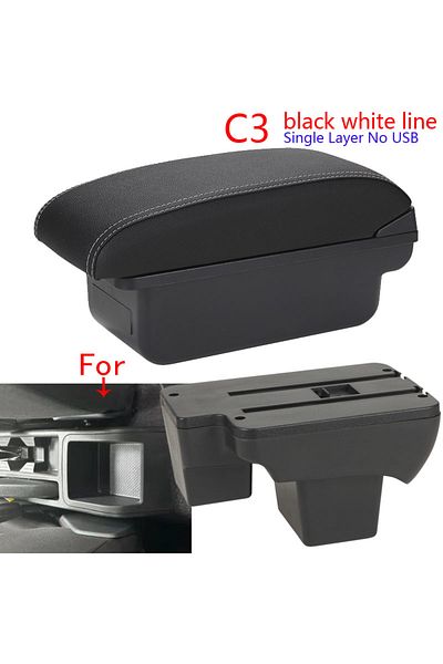 Choice C3 Black White Nousb For Volkswagen Polo Armrest Box For Vw Polo Car Armrest Dedicated Retrofit 2020