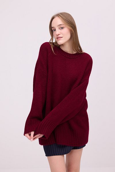 Addax Crew Neck Basic Knitwear Sweater K2217-C3