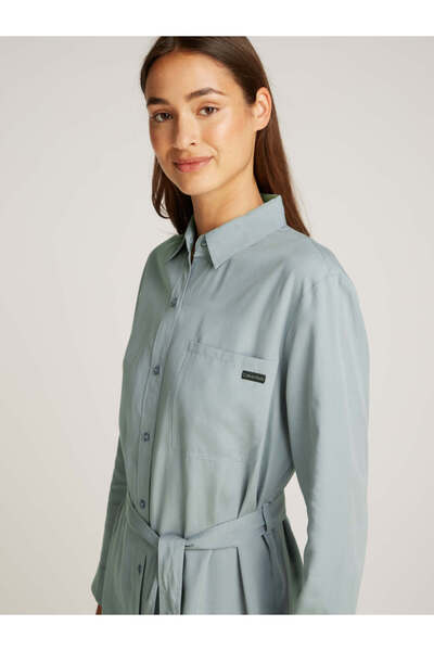 Calvin Klein LYOCELL SHIRT DRESS