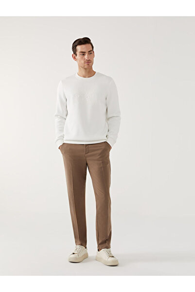 LC Waikiki Brown Standard Fit Men's Trousers