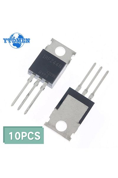 YTDMEN 10pcs Without Box 5-25pcs Irfz44n To220 Irfz44npbf To-220 Irfz44 Mosfet Transistor Kit Original
