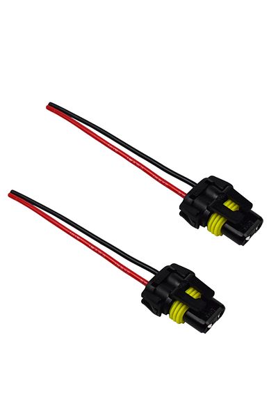 MOJOYCE 2-10Pcs 9005 HB3 9006 HB4 Female Adapter Wiring Harness Sockets Wire Connector for Headlight Fog ...