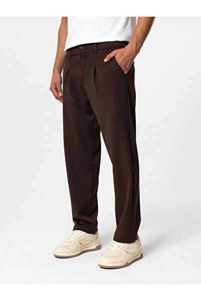 LC Waikiki Xside Brown Standard Fit Men's Trousers
