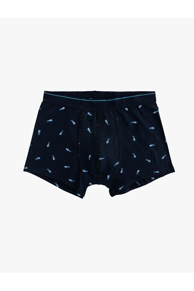 Koton Printed Cotton 3-Piece Boxer Set