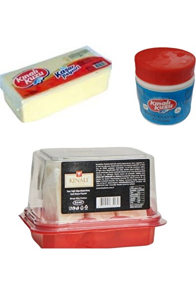 Kınalıkuzu Kahvaltı 3 Lü Set ( Taze Kaşar Pey.1 Kg-erzincan Tulum Peyniri 100...