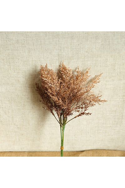 Choice Dark Coffee 6pc/lot High Quality Plastic Artificial Flowers Room Home Autumn Wedding Deocration Bouq