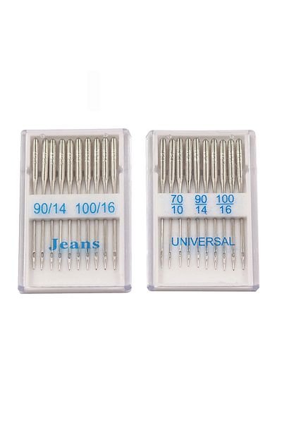 Choice Sa230046-2box 2box/set Universal Jeans Stainless Steel Needles Sewing Machine Supplies For Singer Br