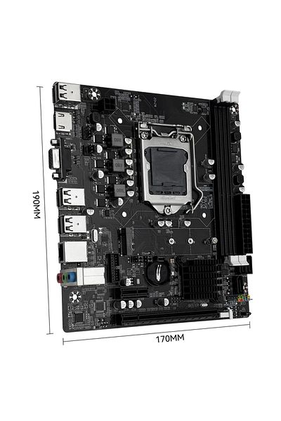 Choice لوحات أم Machinist H61 اللوحة الأم Lga 1155 Ddr3 Ram متوافقة مع معالجات Intel Core من الجيل الثاني والثالث