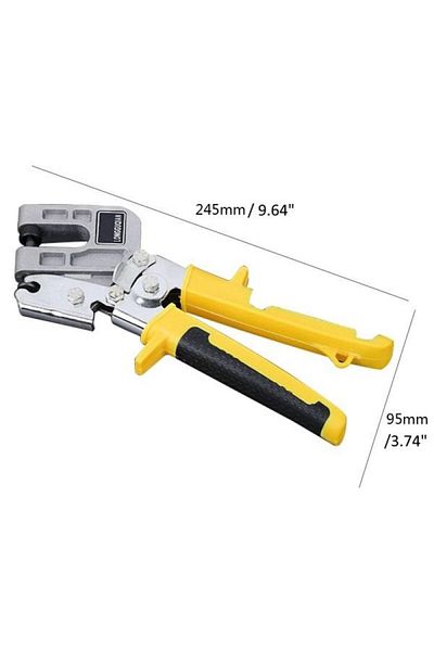 Choice 1pcs Metal Stud Crimper Aluminum Alloy Ceiling Punching Pliers Plaster Drywall Tools For Fastening M