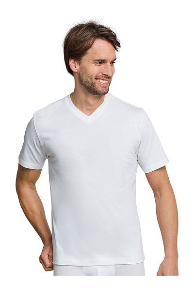 Schiesser American T-Shirt 2er-Pack Essentials T-Shirt Unterziehshirt Unterhemd Kurzarm