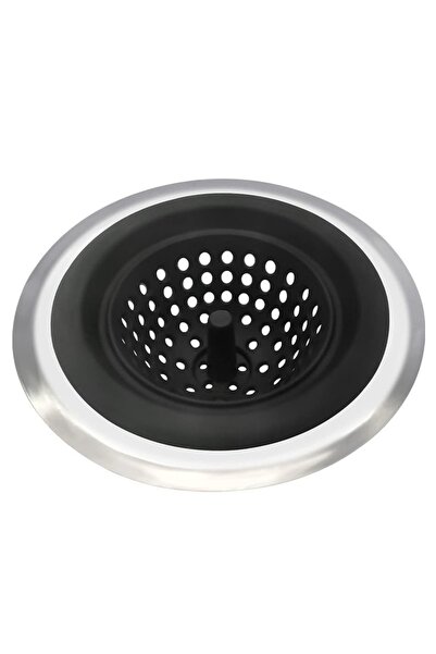 Choice فلتر حوض المطبخ الأسود المصنوع من السيليكون، مصفاة نفايات الطعام المضا...