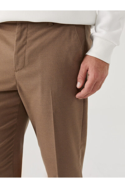 LC Waikiki Brown Standard Fit Men's Trousers