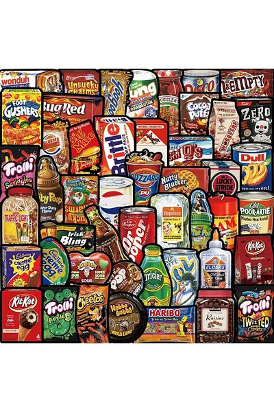 Choice 48pcs 48pcs Food Drink Milk Packaging Stickers Waterproof Laptop Phone Wall Motorcycle Cool Vinyl Di
