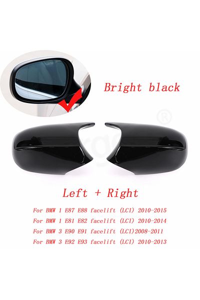 Choice New 1 E90 E91 Pre-lci 2005-2007 Black M3 Style Cover E81 E82 E87 E88 For Bmw 3 Series E92 E93 Rear M