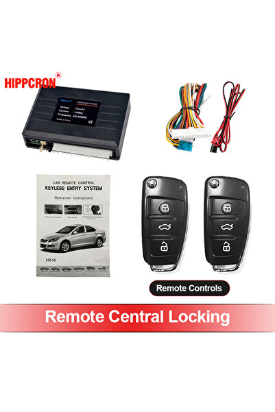 Choice طقم قفل باب السيارة عن بعد 12 فولت مركزي مع نظام دخول بدون مفتاح للسيا...