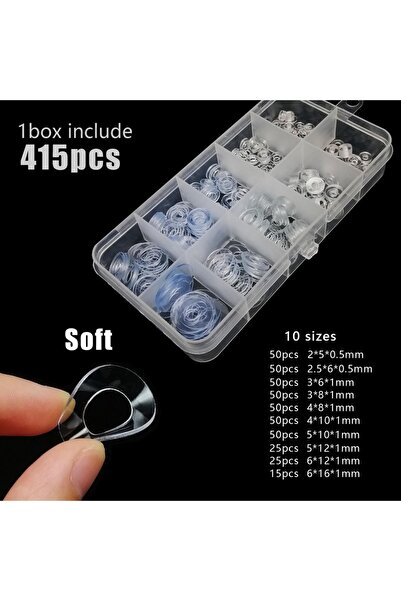 Choice1 soft 415pcs 415/1085pc M2 M2.5 M3 M4 M5 M6 M8 M10 M12 Plastic PVC Tra...