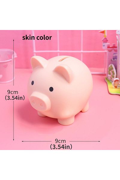Choice Skin Color 1pc Children Piggy Money Bank Small Piggy Bank Money Boxes Storage Kids Toys Home Decor