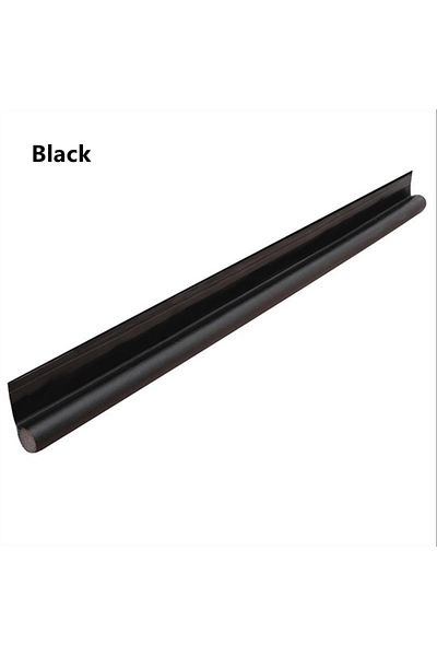 Choice B Diy Single Side Door Seam Draft Stopper Adjustable Wear-resistant Leather Door Seal Strip