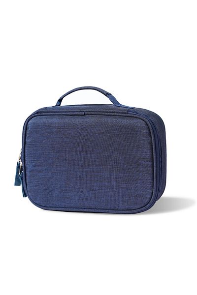 Choice 72 Holes Dark Blue 72 Holes Colored Lead Pencils Storage Bag Black Red Colors Large Capacity Case Bo