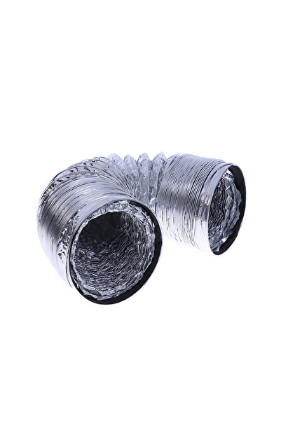 Choice 4 Inch 100mm Ventilator Pipe PVC Aluminum Tube Air Ventilation Hose Flexible Exhaust Duct 3/2M Sy...