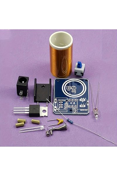 Choice 1 Diy Tesla Coil Kit Mini Tesla Coil Kit, Bd243, Diy Electronic Project, Hand Solder Practice, No Ba