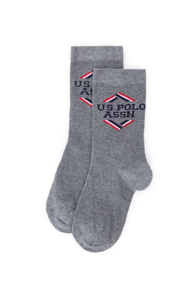 U.S. Polo Assn. Boy's 2-Piece Sock Socks 50299267 -Vr086