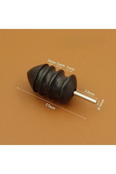 Choice B Leather Edge Electric Polishing Machine Bit Leather Craft Tools Sandalwood Head Leather Burnisher.