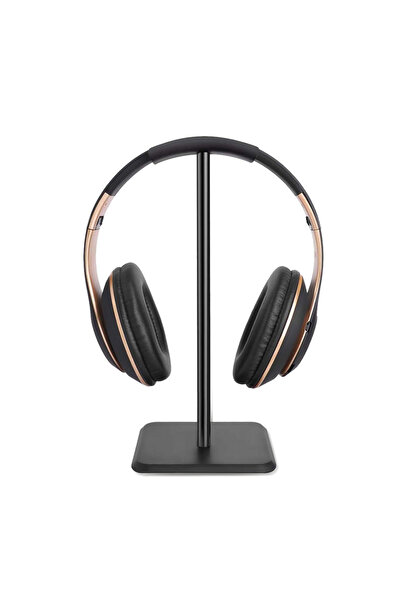 Choice حامل سماعة رأس أسود، حامل سماعة رأس مكتبي - حامل سماعة أذن مكتبي، لجمي...