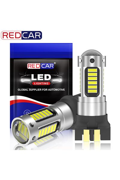 Choice قطعتان أبيضتان من مصابيح Canbus Pw24w Pwy24w LED 3014 Led 30smd Drl مصابيح ضباب لأودي بي إم دبليو فولكس فاجن تيرن إس