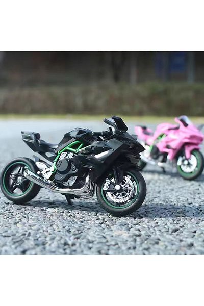 Choice 1:18 Ninja hx816 H2R Diecast دراجة نارية نموذج قابل للعمل ممتص الشورت لعبة للأطفال هدايا لعبة ...