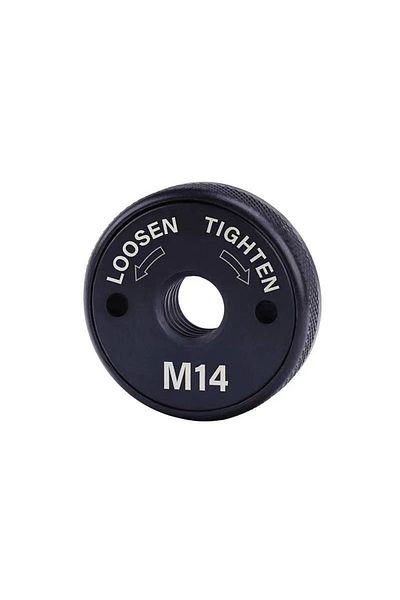 Choice M14 Black Black Quick Flange Nut M14 Angle Grinder Release Locking Nut Pressing Plate Power Accessor