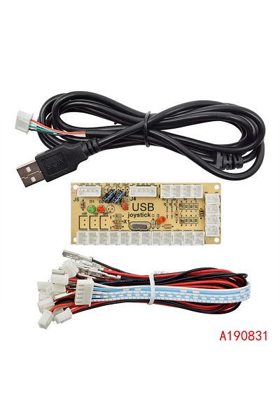 Choice Board With Cable Diy Zero Delay Arcade Usb Encoder Pc To Joystick Arcade Rocker Circuit Board Contro