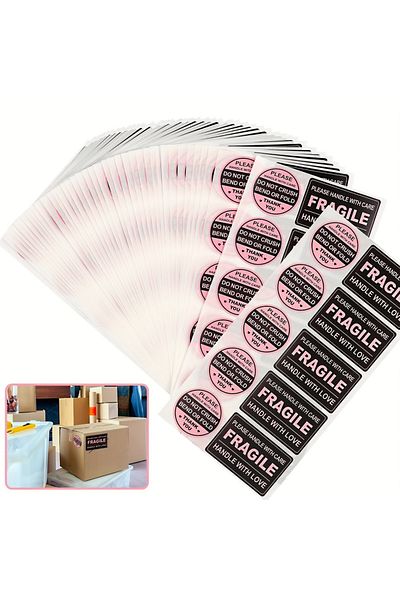 Choice 100 Fragile Stickers For Shippingnon-folding Or Folded Stickers Non-drop Shipping Labelsmailing E...