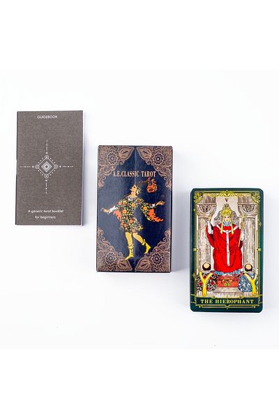 Choice Xr11 A.e.classic Tarot Cards With Guidebook Color Edged Fortune Telling Deck For Fate Divination And