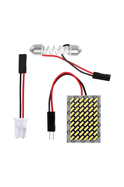 Choice White 54 Smd White T10 W5w Cob 30smd 54smd 117smd Car Led Auto Interior Reading Roof Bulb Light Dome