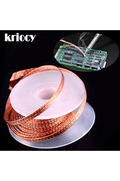 Choice 1.5mx1.5mm Desoldering Braid Tape Copper Solder Wire Soldering Wick Tin Solder Removal Braid Welding