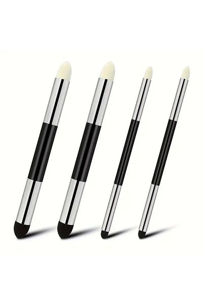 Choice 4pcs Artist Blending Sponge Pens, Dual-tip Pastel Stumps & Sketch Brushes - Versatile Art Foam Blend