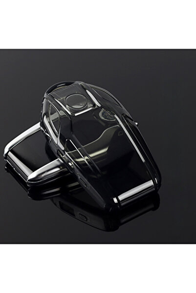 Choice Transparent Black Transparent TPU Key Case For BMW G30 G12 G11 G32 G31...