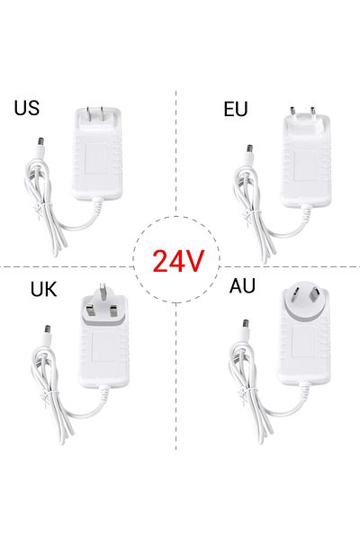 GGBEE Eu Plug 3a 12v Led Power Adapter 12v 24v Power Supply Ac To Dc Adapter Transformer Led Light Power