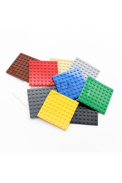 Choice 10pcs Compatible 41539 Plate 8x8 Base Board Building Blocks Thin Figures Bricks DIY Educational T...