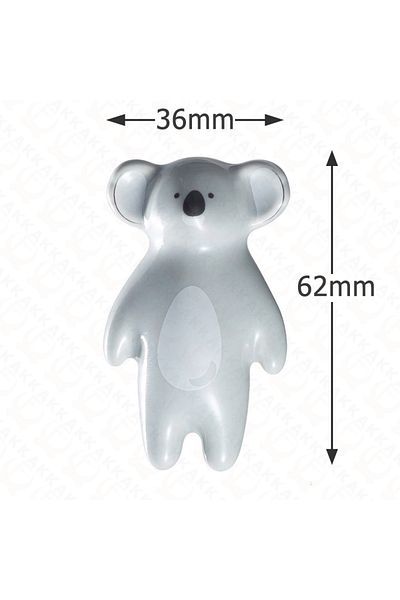 Choice Koala Kak Cartoon Panda Furniture Handle Ceramic Drawer Knobs Cabinet Handles For Kids Room Animal S