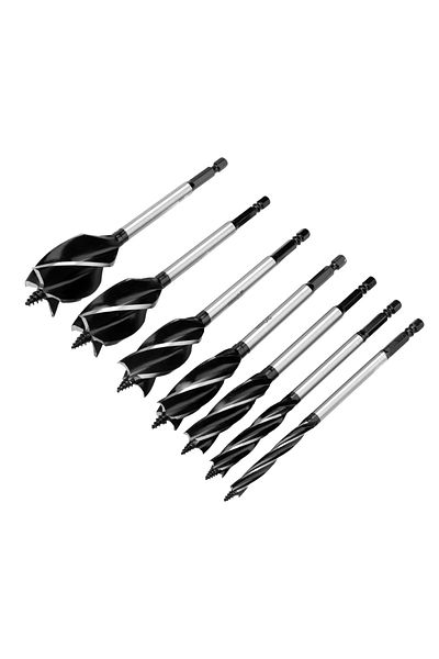 Choice 20mm Black Four Blade Support Drill 6.35mm Hex Handle 8-35mm Four Slot Electric Wrench Drawer Door L