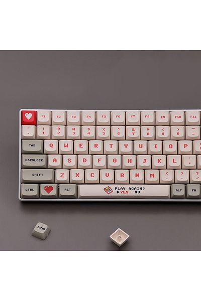 Choice 138 Keys Bagged 138 Keys Anime Retro Red And White Machine Keycaps Dye Sub Pbt Xda Profile For Mx Sw
