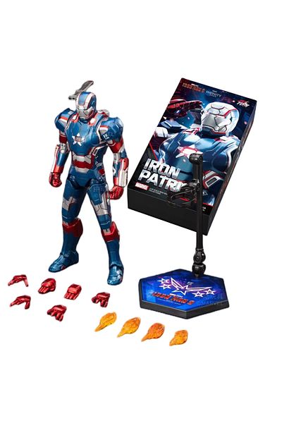 Choice Iron Patriot Zd Toys Iron Man Action Figure Iron Patriot Mk1-7 Mk17 Mk33 Mk85 Mk30 War Machine Legen