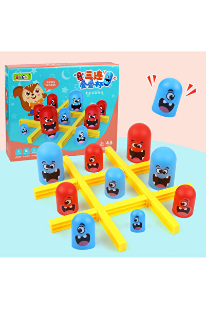 Choice لوحة طاولة ملونة ألعاب مونتيسوري ذكاء لعبة التهام فكرية ثلاثة في صف وا...