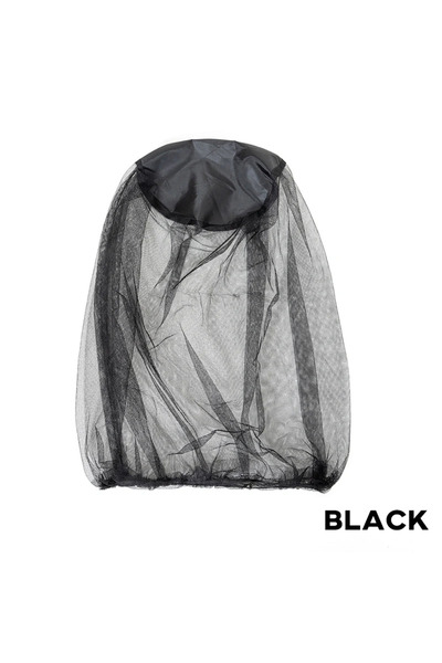 Choice Black Anti Mosquito Fishing Cap 1pc Breathable Adjustable Mesh Fishing...