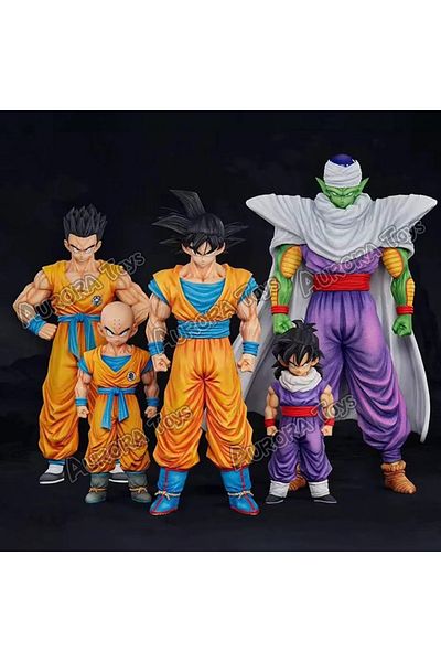 Choice Anime Dragon Ball Z Figure Gohan/Krillin/Yamcha/Piccolo/Goku Figure PVC Collectible Model Toys Gifts