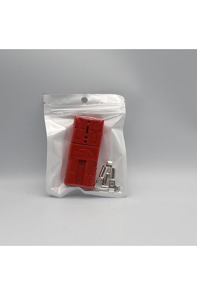 Choice Red 2pcs 50a Quick Plug Battery Charging Connector Style Plug Connectors Dc Power Tool Motorcycle So