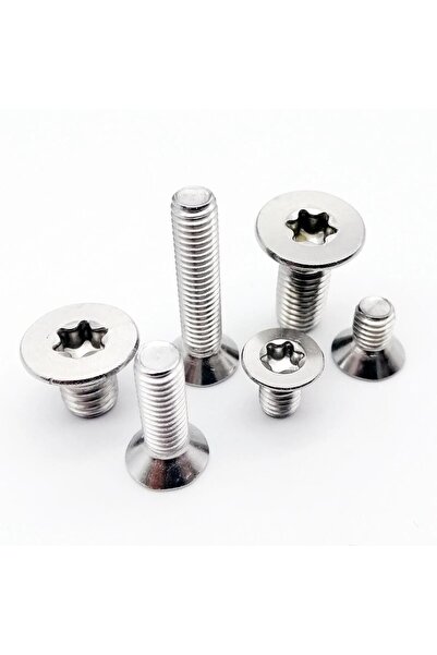 Choice8 50 قطعة من براغي توركس سداسية الفصوص ذات رأس مسطح غاطس M3x10mm (10/20...